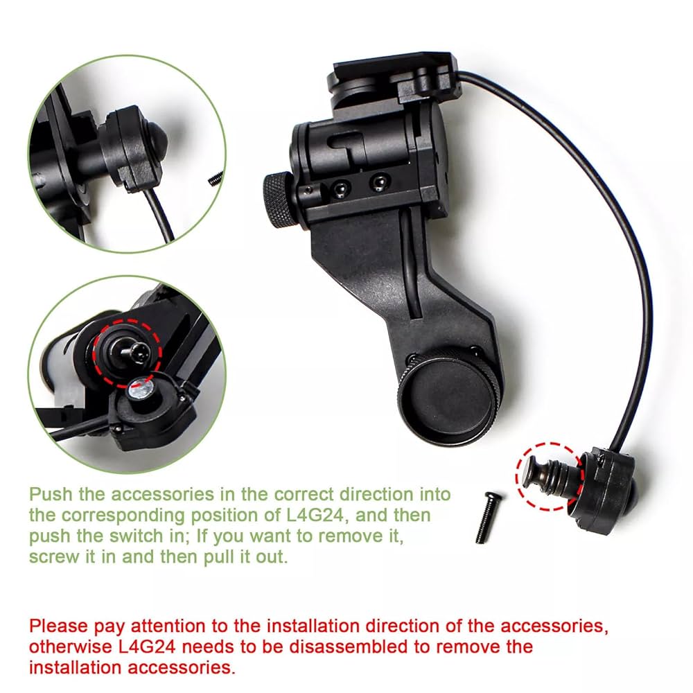 PVS-14 Jアーム Mod Armory IC Dovetail J-Arm for PVS-14 – TAS Night Corporation